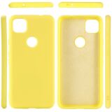 Захисний чохол Deexe Silicone Case для Google Pixel 4A - Yellow (264706Y)