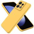 Защитный чехол Deexe Silicone Case для Motorola Edge 50 Pro - Yellow (353605Y)