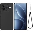 Захисний чохол Deexe Silicone Case для Xiaomi Poco F7 Pro - Black (378602B)