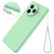 Захисний чохол Deexe Silicone Case для Xiaomi Poco F7 Pro - Black (378602B). Фото 7 з 8