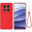 Защитный чехол Deexe Silicone Case для Xiaomi Redmi Note 14 Pro Plus - Red (373212R)