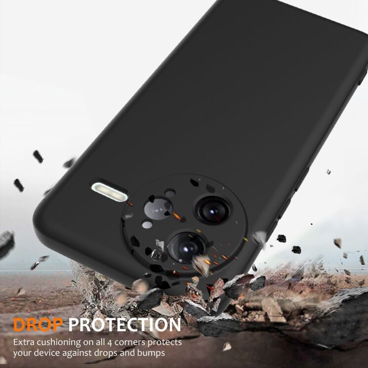 Защитный чехол Deexe Silicone Case with MagSafe для Xiaomi Poco F7 Ultra - Black: фото 2 из 8