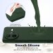 Защитный чехол Deexe Silicone Case with MagSafe для Xiaomi Poco F7 Ultra - Black (378737B). Фото 5 из 8