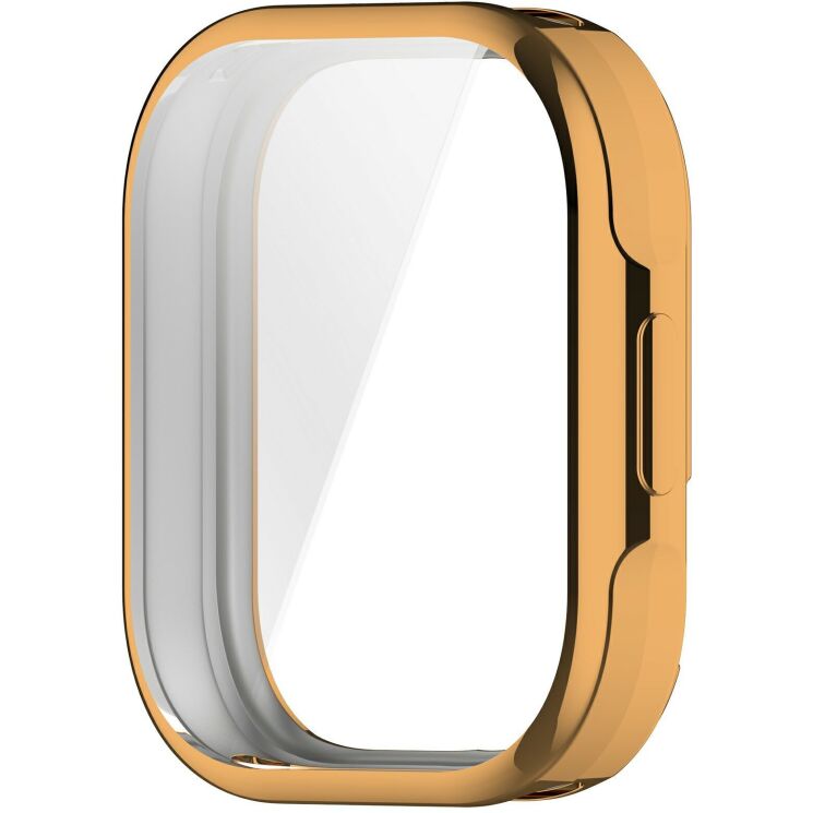 Захисний чохол Deexe Silicone Frame для Xiaomi Redmi Watch 6 Lite - Rose Gold: фото 4 з 6