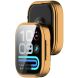 Захисний чохол Deexe Silicone Frame для Xiaomi Redmi Watch 6 Lite - Rose Gold (268101RG). Фото 2 з 6