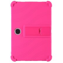 Захисний чохол Deexe Silicone Kickstand для OPPO Pad SE - Rose: фото 1 з 7