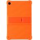 Защитный чехол Deexe Silicone Kickstand для Samsung Galaxy Tab A9 Plus (X210/216) - Orange (339260O). Фото 1 из 7