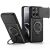 Защитный чехол Deexe Slider Stand для Motorola Edge 70 Fusion - Black: фото 1 из 9