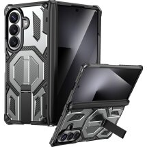 Защитный чехол Deexe Tank Stand для Samsung Galaxy Fold 8 Ultra / Fold 7 - Grey: фото 1 из 10