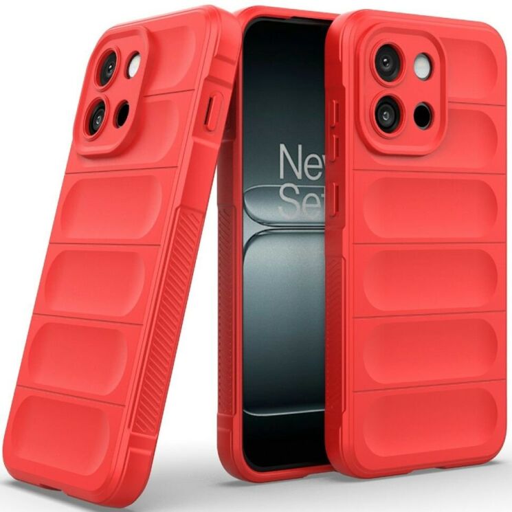 Защитный чехол Deexe Terra Case для OnePlus 13T - Red: фото 2 из 6