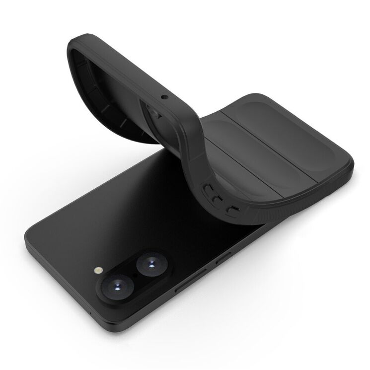 Захисний чохол Deexe Terra Case для OnePlus Nord CE 5 / Ace 5 Racing - Black: фото 2 з 6