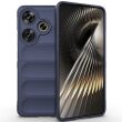 Защитный чехол Deexe Terra Case для Xiaomi Poco F6 - Dark Blue (355017DB)