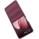 Защитный чехол Deexe Terra Case (FF) для Samsung Galaxy Flip 7 - Wine Red (383905WR). Фото 6 из 9