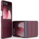 Защитный чехол Deexe Terra Case (FF) для Samsung Galaxy Flip 7 - Wine Red (383905WR). Фото 4 из 9