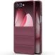 Защитный чехол Deexe Terra Case (FF) для Samsung Galaxy Flip 7 - Wine Red (383905WR). Фото 2 из 9