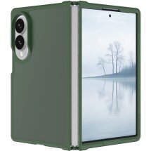 Захисний чохол Deexe Velvet Frame (FF) для Samsung Galaxy Fold 8 - Green: фото 1 з 8