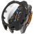 Защитный чехол Deexe Watch Case для Garmin Fenix 8 (47mm) - Black / Orange: фото 1 из 7