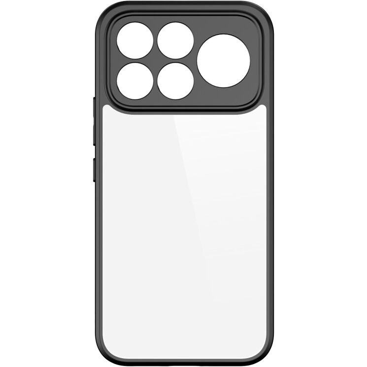 Захисний чохол DUX DUCIS Aimo Series (Clear) для Xiaomi Poco F9 Ultra - Black (430102B) Захисний чохол DUX DUCIS Aimo Series (Clear) для Xiaomi Poco F9 Ultra - Black: фото 4 з 12