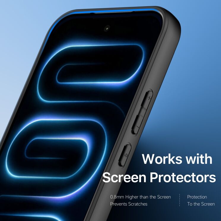 Захисний чохол DUX DUCIS Aimo Series (Clear) для Xiaomi Poco F9 Ultra - Black (430102B) Захисний чохол DUX DUCIS Aimo Series (Clear) для Xiaomi Poco F9 Ultra - Black: фото 9 з 12