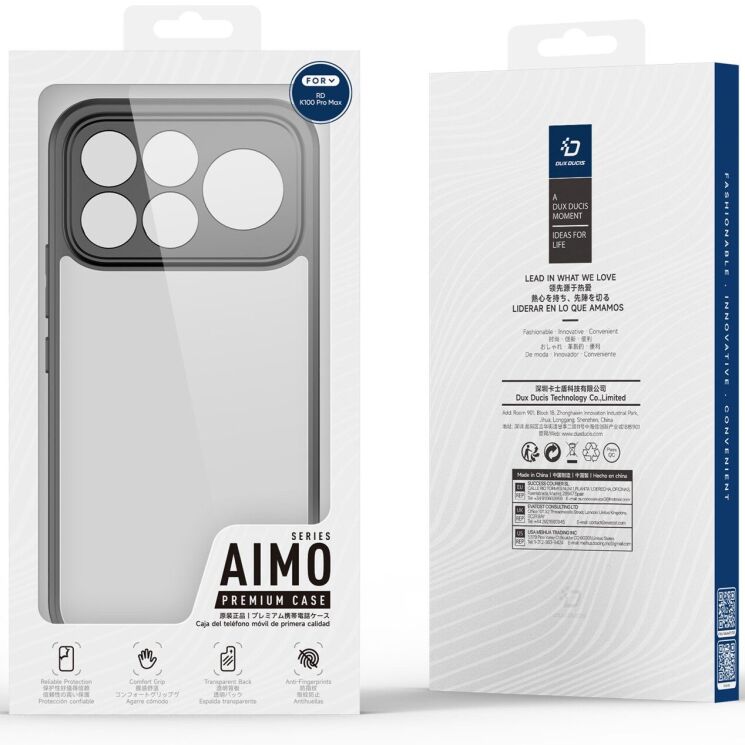 Захисний чохол DUX DUCIS Aimo Series (Clear) для Xiaomi Poco F9 Ultra - Black (430102B) Захисний чохол DUX DUCIS Aimo Series (Clear) для Xiaomi Poco F9 Ultra - Black: фото 11 з 12