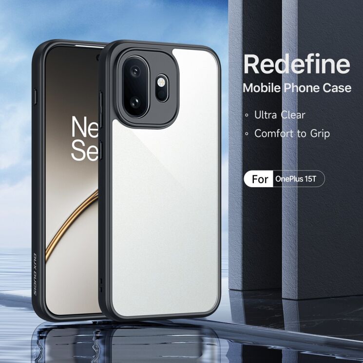 Защитный чехол DUX DUCIS Aimo Series для OnePlus 15T - Black: фото 3 из 10