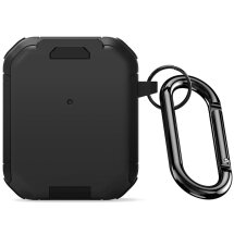 Защитный чехол DUX DUCIS PECF Series для Apple AirPods 1 / 2 - Black: фото 1 из 10