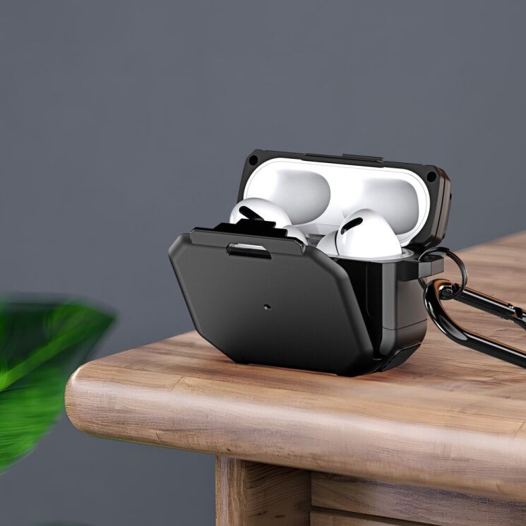Защитный чехол DUX DUCIS PECF Series для Apple AirPods 1 / 2 - Red: фото 8 из 10