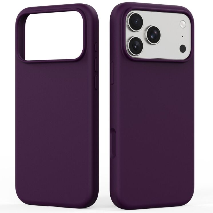 Захисний чохол Dux Ducis Piel Series (with MagSafe) для iPhone 18 Pro / 17 Pro - Dark Cherry (423654WR) Захисний чохол Dux Ducis Piel Series (with MagSafe) для iPhone 18 Pro / 17 Pro - Dark Cherry: фото 2 з 9