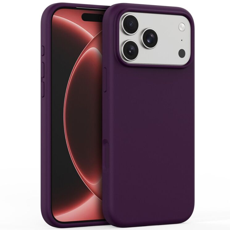 Захисний чохол Dux Ducis Piel Series (with MagSafe) для iPhone 18 Pro / 17 Pro - Dark Cherry (423654WR) Захисний чохол Dux Ducis Piel Series (with MagSafe) для iPhone 18 Pro / 17 Pro - Dark Cherry: фото 1 з 9