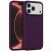 Захисний чохол Dux Ducis Piel Series (with MagSafe) для iPhone 18 Pro / 17 Pro - Dark Cherry: фото 1 з 9