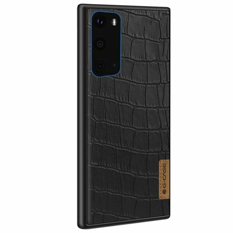 Защитный чехол G-Case Crocodile Dark Series для Samsung Galaxy S20 (G980) - Black: фото 3 из 3
