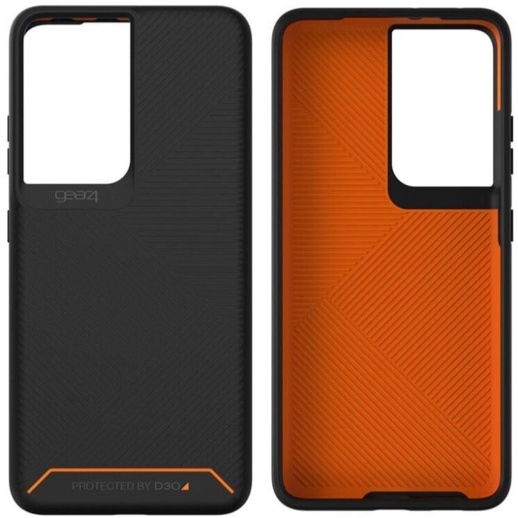 Защитный чехол Gear4 Battersea для Samsung Galaxy S21 Ultra (G998) - Black: фото 8 из 11