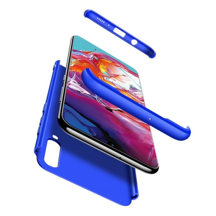 Захисний чохол GKK Double Dip Case для Samsung Galaxy A70 (A705) - Blue: фото 3 з 8