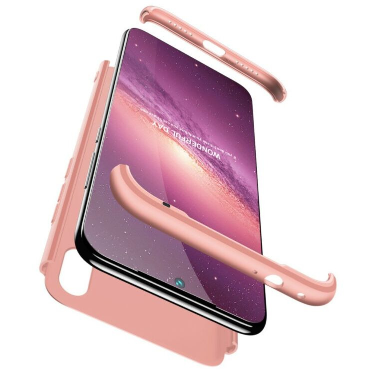 Захисний чохол GKK Double Dip Case для Xiaomi Redmi 7 - Rose Gold: фото 2 з 6