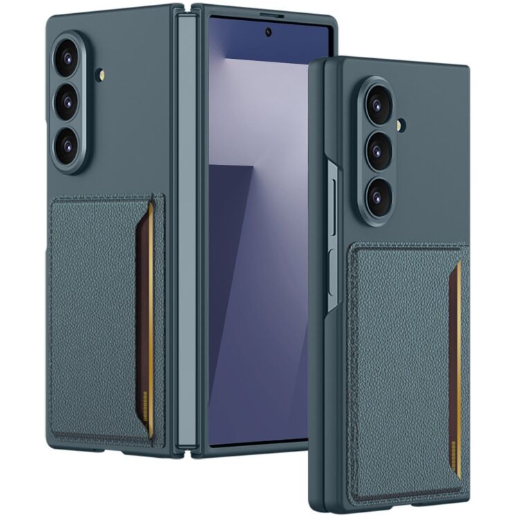 Захисний чохол GKK Slim Holder для Samsung Galaxy Fold 7 - Green: фото 1 з 9