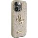 Защитный чехол Guess Glitter Script Big для Apple iPhone 15 Pro Max (GUHCP15XHG4SGD) - Gold (349643F). Фото 4 из 8