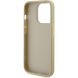 Защитный чехол Guess Glitter Script Big для Apple iPhone 15 Pro Max (GUHCP15XHG4SGD) - Gold (349643F). Фото 7 из 8
