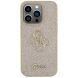 Защитный чехол Guess Glitter Script Big для Apple iPhone 15 Pro Max (GUHCP15XHG4SGD) - Gold (349643F). Фото 3 из 8