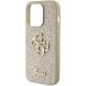 Защитный чехол Guess Glitter Script Big для Apple iPhone 15 Pro Max (GUHCP15XHG4SGD) - Gold (349643F). Фото 5 из 8