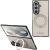 Защитный чехол Guess Magnetic Ring Stand Grained Classic Logo MagSafe для Samsung Galaxy Fold 8 Ultra (GUHMZFD86PSGRSCLE) - Beige: фото 1 из 7