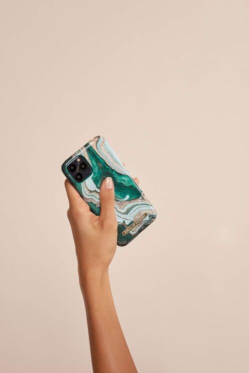 Защитный чехол iDeal Of Sweden Printed Case для Apple iPhone 12 mini (IDFCAW18-I2054-98) - Golden Jade Marble: фото 6 из 7