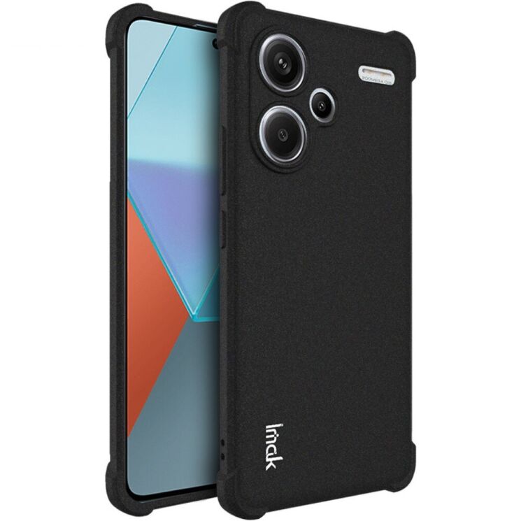Защитный чехол IMAK Airbag Sand Case для Xiaomi Redmi Note 13 Pro+ - Black: фото 1 из 10
