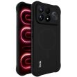 Защитный чехол IMAK Airbag Sand Case with MagSafe для Xiaomi Poco F9 Ultra - Matte Black (430115MB)