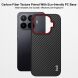 Защитный чехол IMAK Carbon Guard для Xiaomi 17T - Black (408847B). Фото 3 из 7