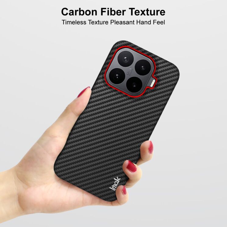 Защитный чехол IMAK Carbon Guard для Xiaomi 17T - Black: фото 4 из 7