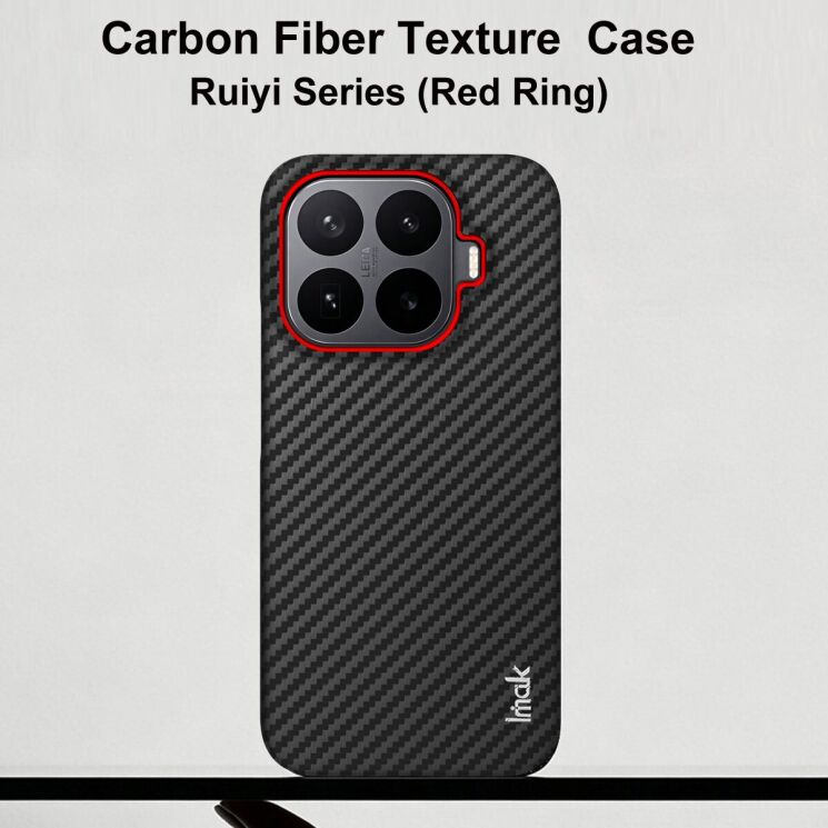 Защитный чехол IMAK Carbon Guard для Xiaomi 17T - Black: фото 2 из 7