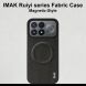 Защитный чехол IMAK Fabric Case with MagSafe для Xiaomi Poco F9 Pro - Black (429127B). Фото 3 из 10