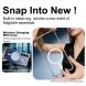 Защитный чехол IMAK Space Shield MagSafe для Samsung Galaxy S26 (S942) - Transparent (407283T). Фото 5 из 10