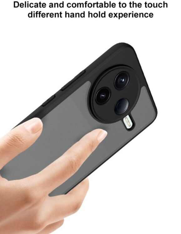 Защитный чехол IMAK UX-9B Series для Xiaomi Poco F7 Pro - Black: фото 12 из 13