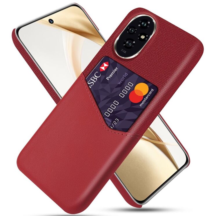 Защитный чехол KSQ Business Pocket для Honor 200 - Red: фото 1 из 4